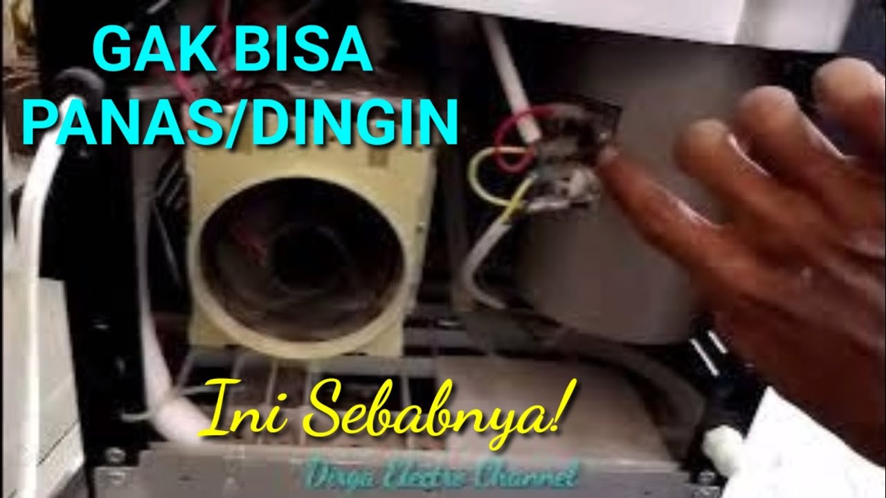 DISPENSER GALON BAWAH,GAK BISA PANAS/DINGIN #sanken #hwdc3251c