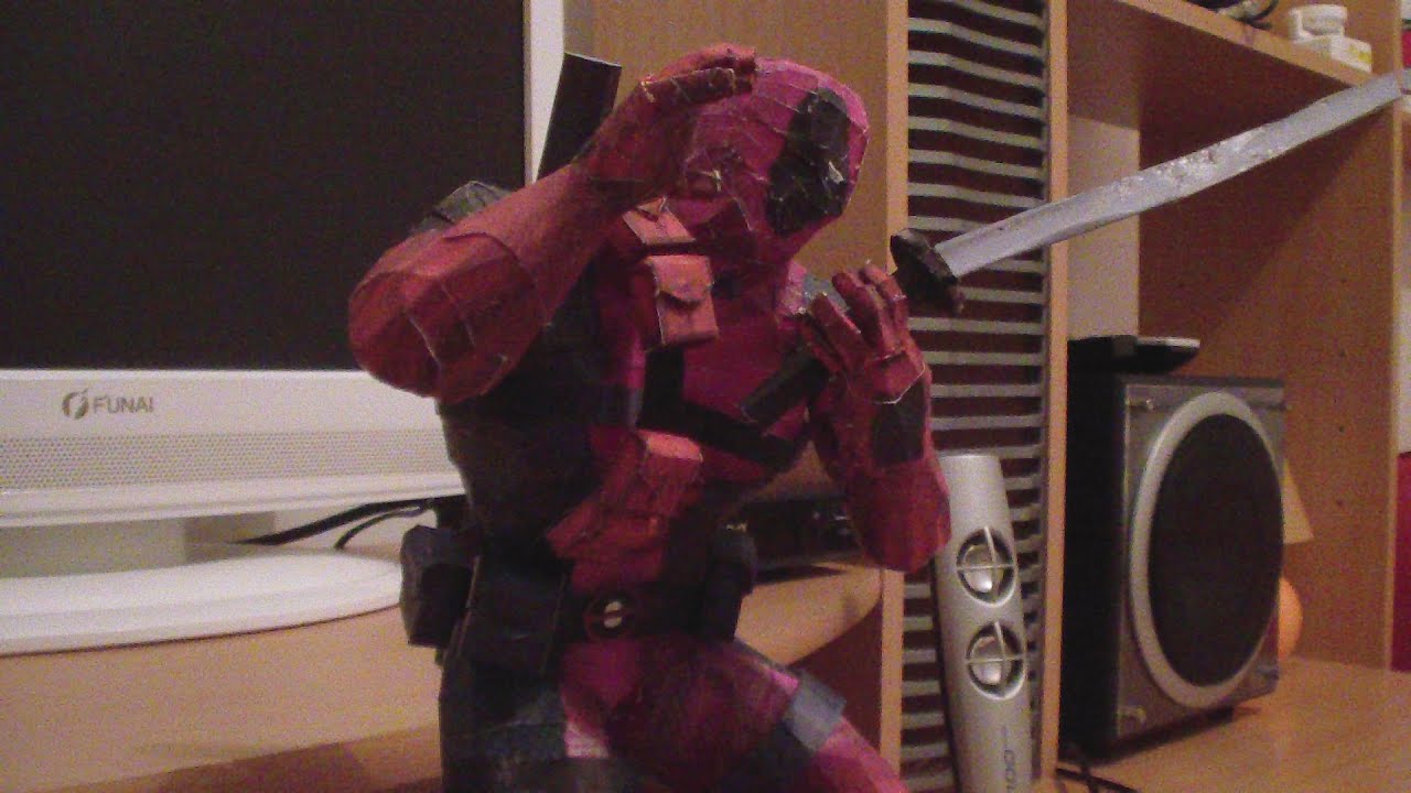 Speed Papercraft/Pepakura - Deadpool