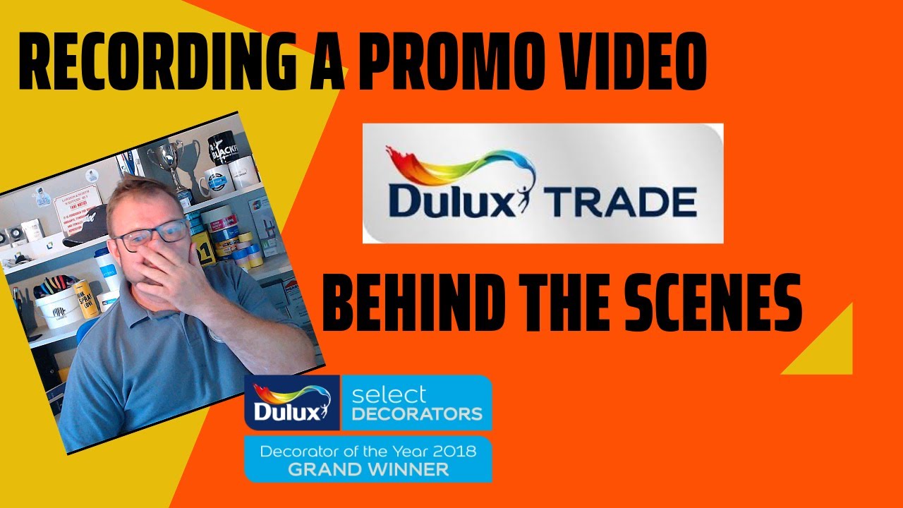 New Dulux Trade Colour Sensor Scanner How to Match Wall Colours Behind The Scenes of the Promo Video