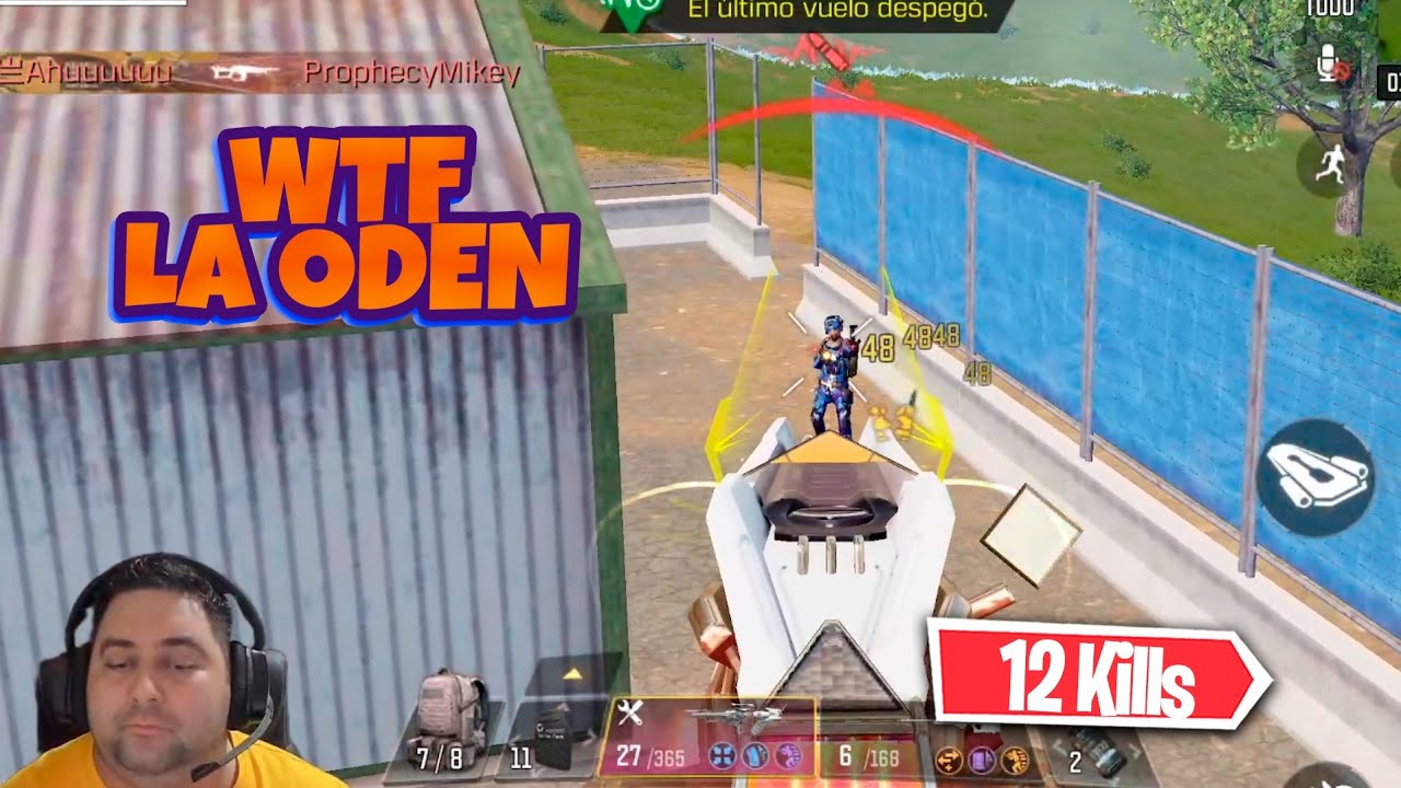 ODEN ES PERFECTA PARA TUS ENFRENTAMIENTOS EN BATTLE ROYALE  Y DESTROZAR ENEMIGOS EN CALL OF DUTY M