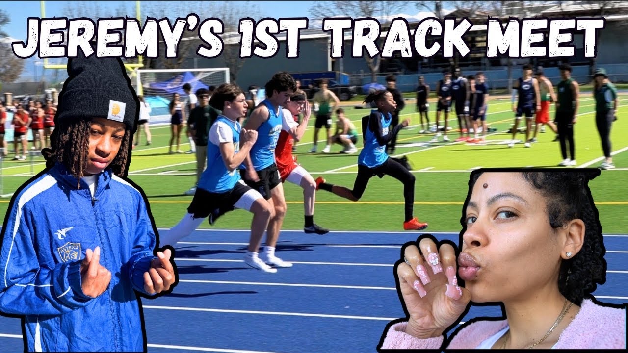 1st Track Meet | Jeremy Raced On A Sprained ￼Achilles