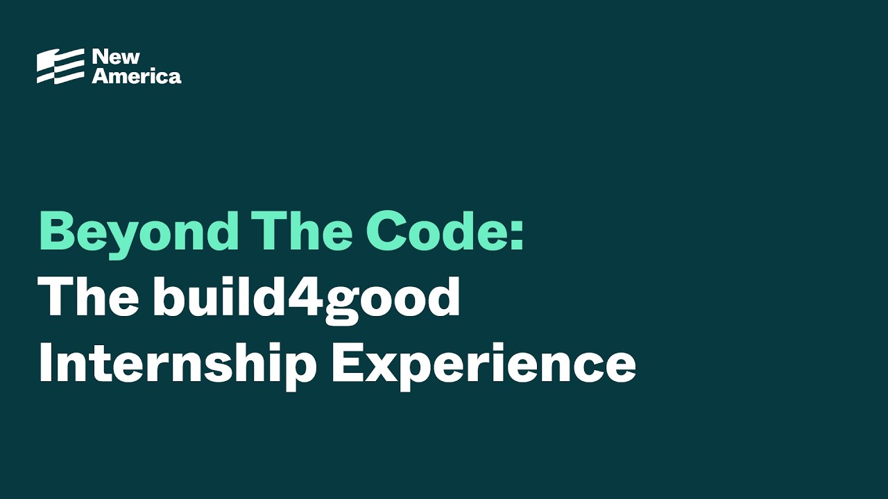 build4good | Развитие нового поколения лидеров в сфере технологий общественных интересов