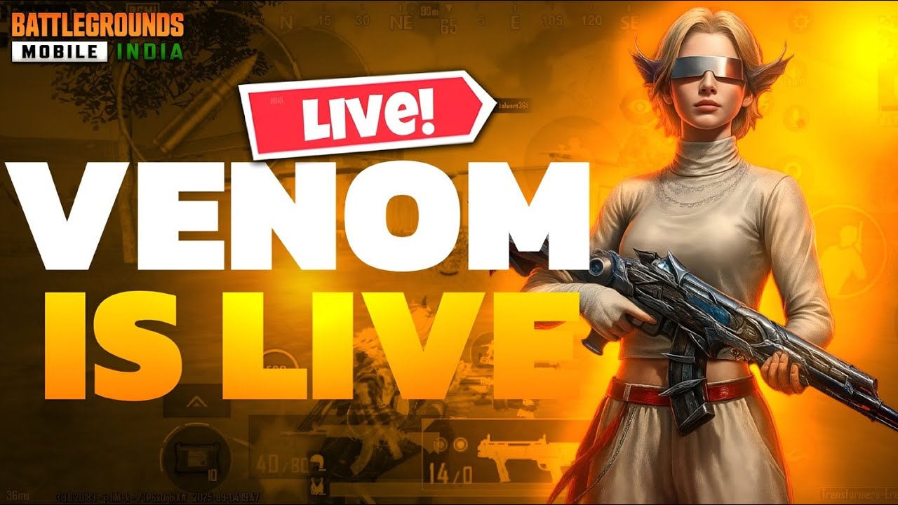 VenoMisLivE | BGMI ANDHA RUSH GAMEPLAY