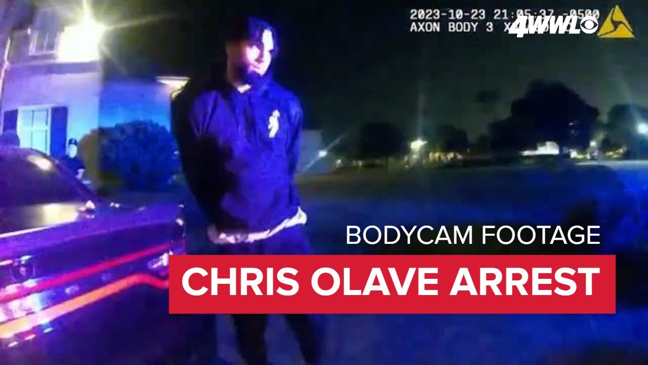 Kenner PD releases bodycam video of Chris Olave's arrest for speeding