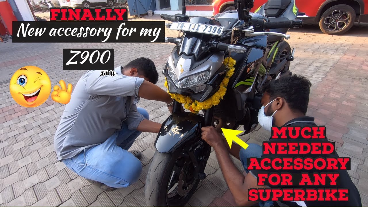New Accessory for my Z900 😀👌❤️| Every superbike should have this installed 👍| Z900 | Tamil | Maximus