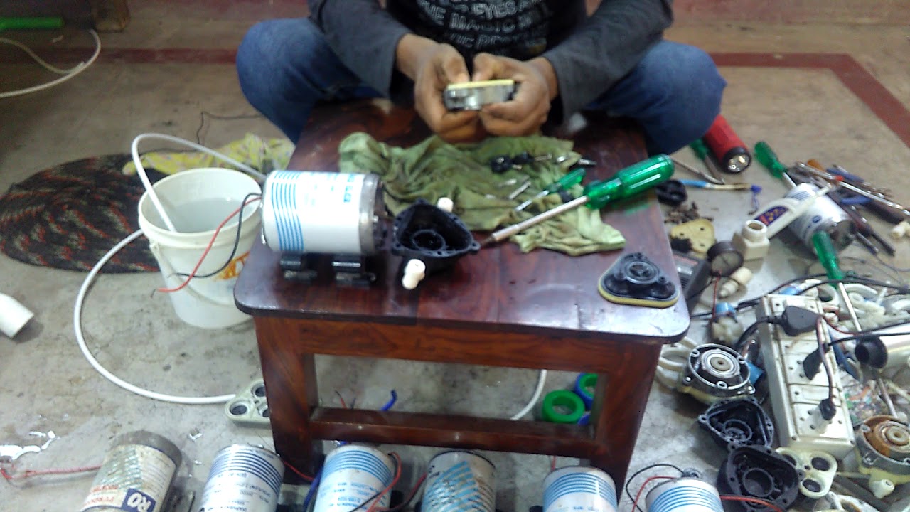 Leakage Of Booster Pump Head/How To Change The Diaphragm of  Your RO  Water Purifier Booster Pump ?