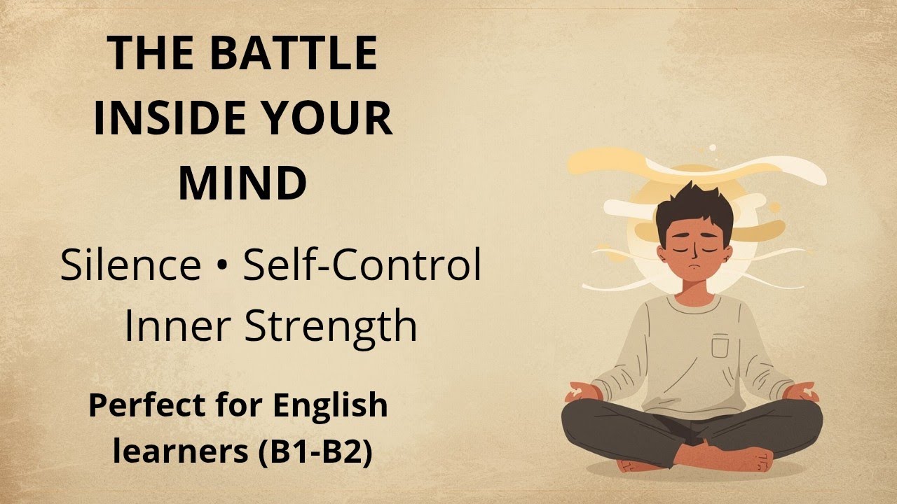 The Battle Inside Your Mind | Silence, Self-Control & Inner Strength (B1-B2 English Story)