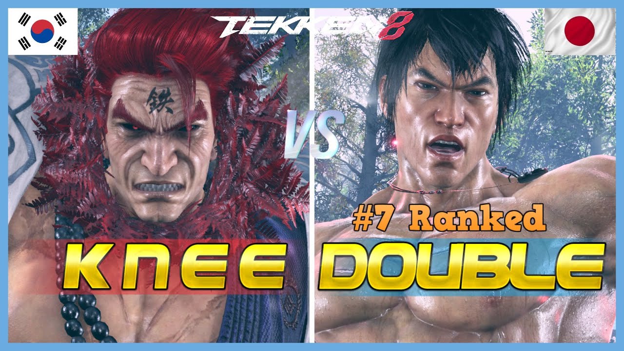 Tekken 8 ▰ KNEE (Heihachi) vs DOUBLE (#7 Ranked Law) ▰ Ranked Matches