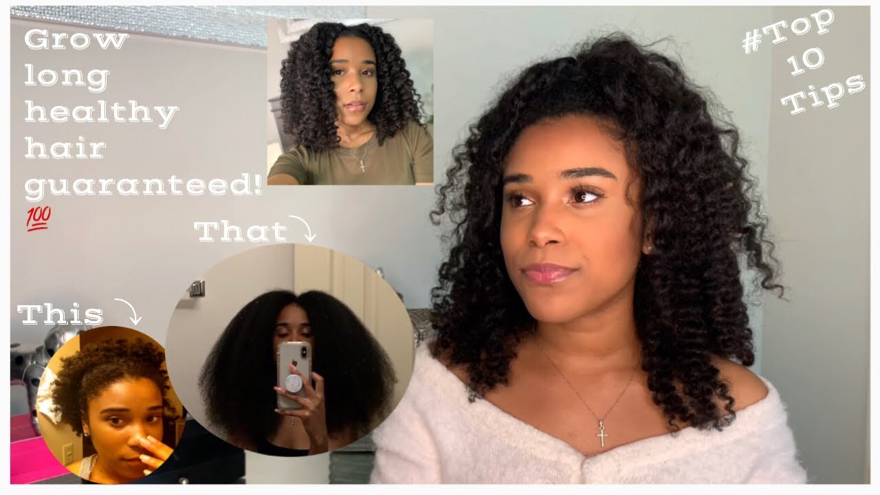 How To Grow Your Natural Hair Fast!|Top 10 Tips| Long And Healthy Hair Guaranteed