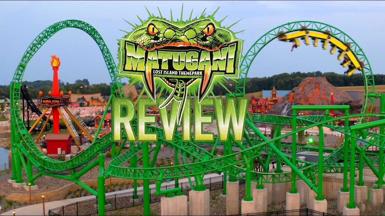 Matugani Review Lost Island Intamin Hydraulic Launch Coaster | Formerly Kanonen from Liseberg