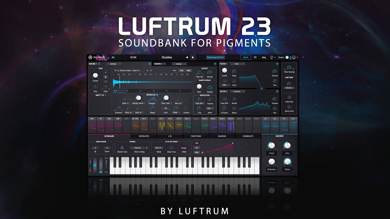 Luftrum 23 - Soundbank for Pigments