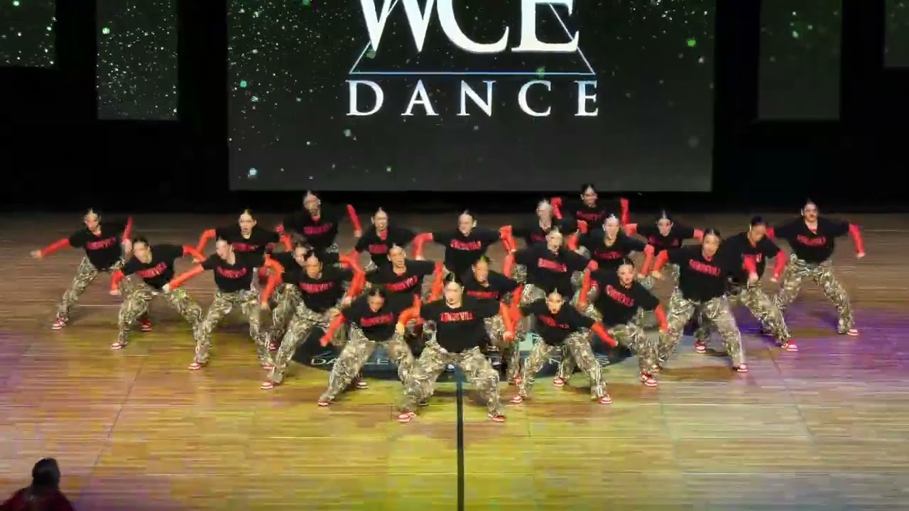 WCE 2025 Dance Team Nationals 1st Place Large Hip Hop Silver Mt Carmel
