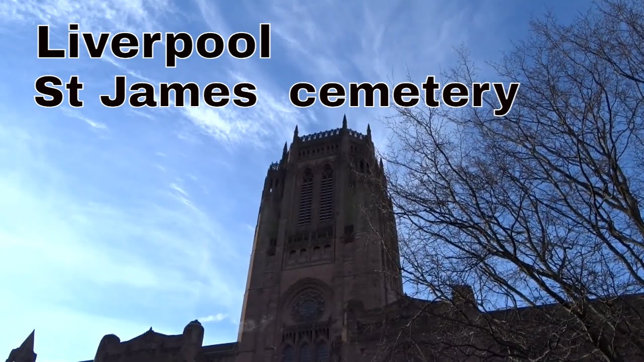 Liverpool's St James Gardens a Flying Visit as the Bombed Out Church was Closed Love this Place.