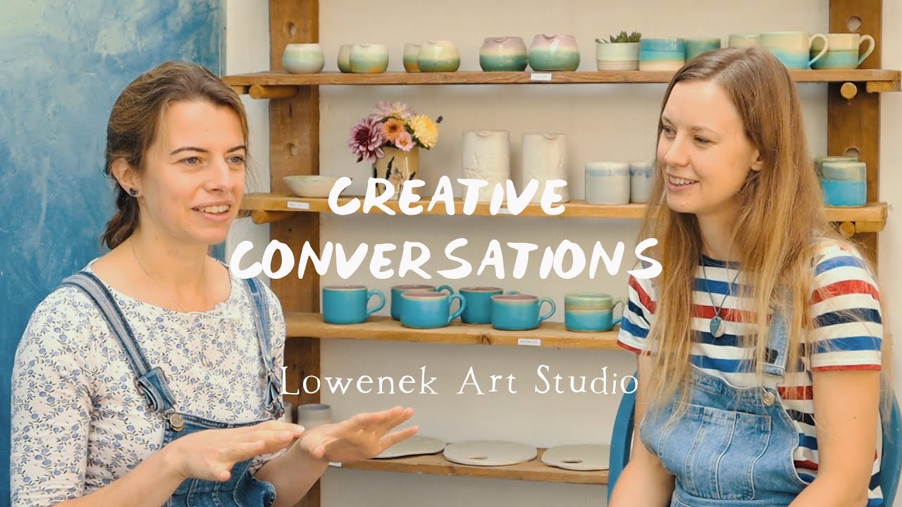 Dreamy Pottery Studio Tour | Creative Conversations with painter and potter Pippa | Cornwall