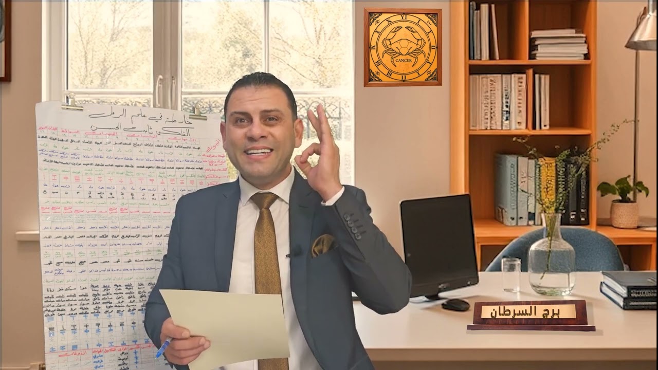 برج السرطان_ لعام  2025  _ بعلم الرمل