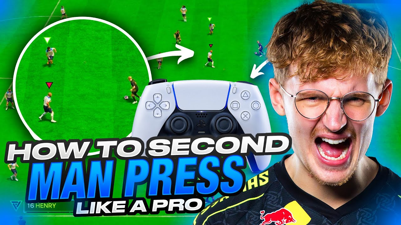 HOW TO DEFEND IN EA FC 24 ( SECOND MAN PRESS) 😍🔥