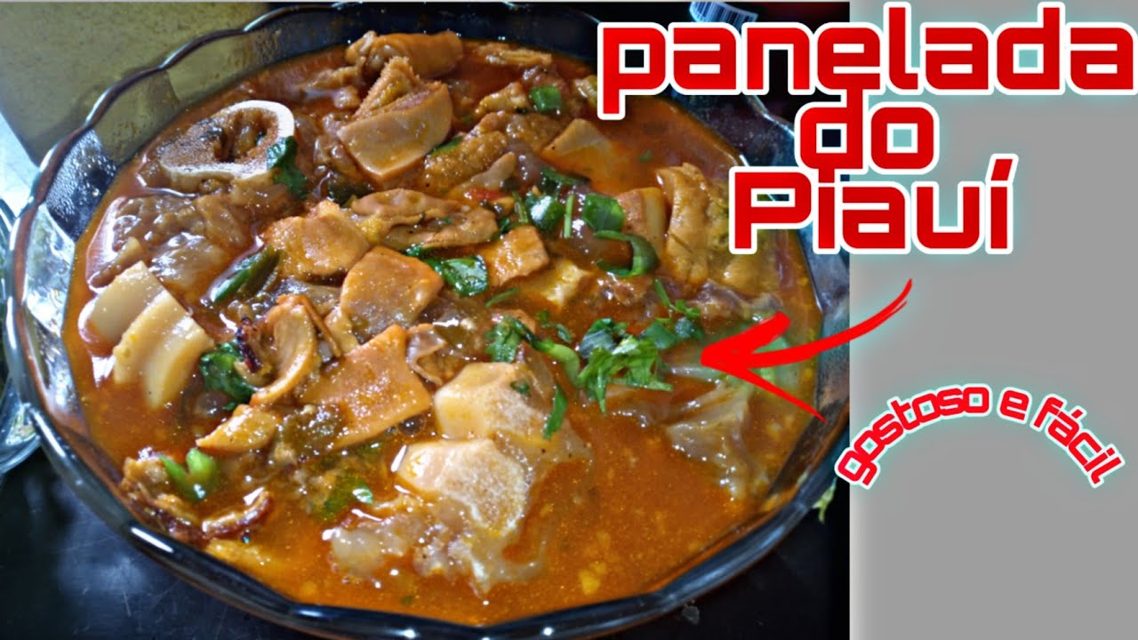 PANELADA DO PIAUÍ / COMO É FEITO/ PRATO TÍPICO DE TERESINA
