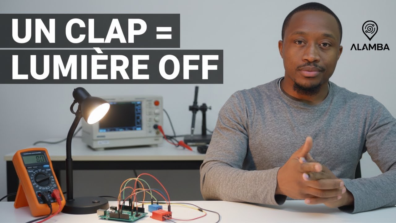 #controler une Lumière avec un Clap de Mains  #capteur de son  #arduino #iot pour #débutant