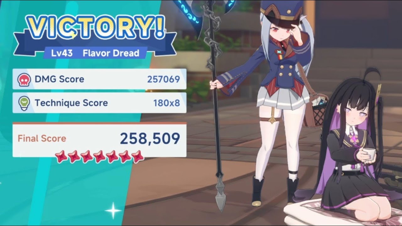 Stella Sora Boss Blitz 258k  Score - Flavor Dread