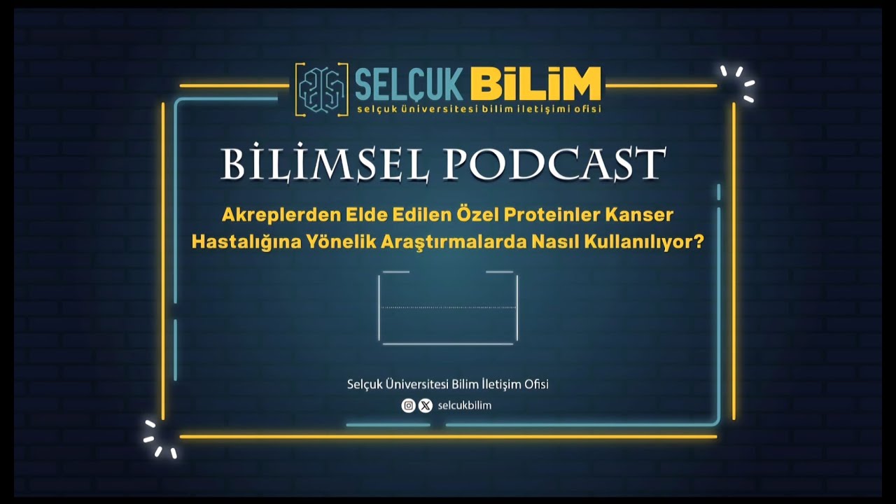 Akreplerden elde edilen özel proteinler kanser hastalığına yönelik araştırmalarda nasıl kullanılıyor