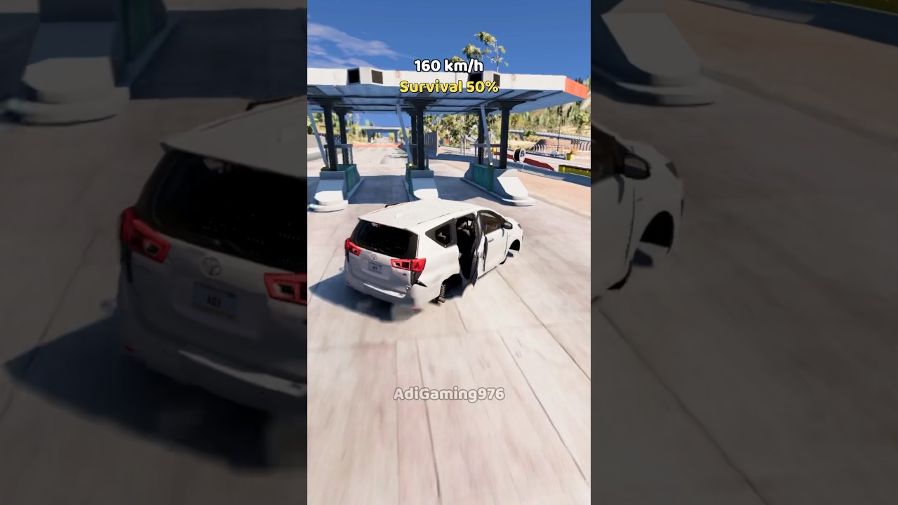 Toyota Innova Crysta Vs Pothole 🤯😱🔥 #shorts