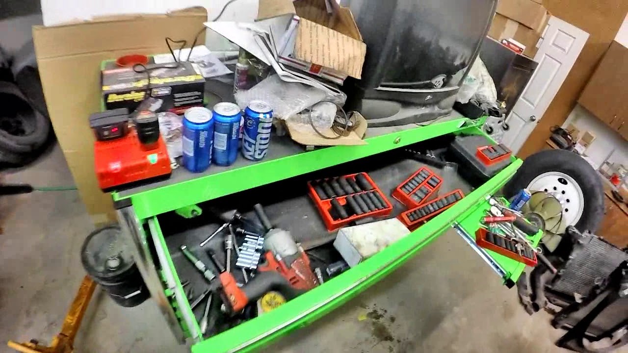 Fixing the new service truck