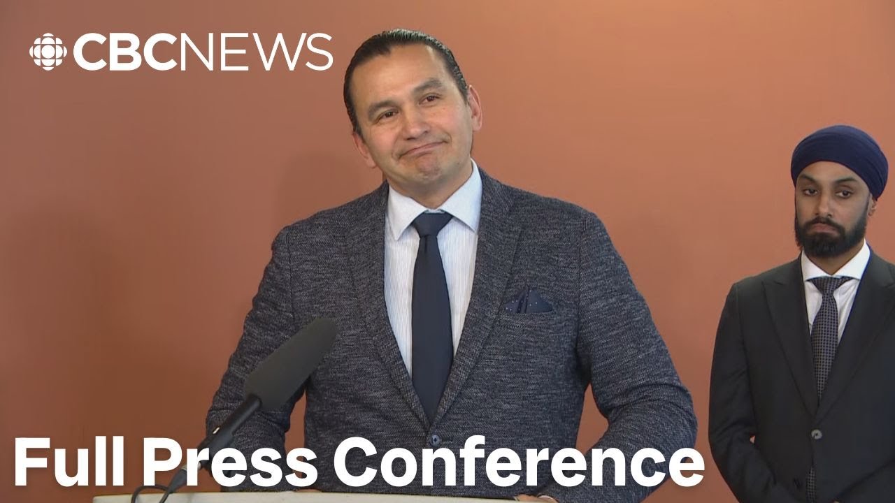 Premier Wab Kinew launches digital health card, addresses Minneapolis ICE shooting