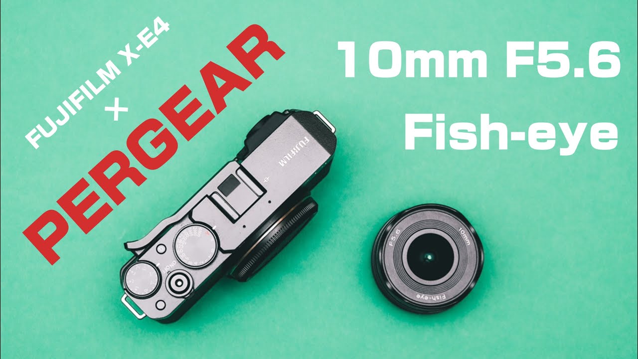 【超安い超広角】PERGEAR 10mm F5.6 Fish-eye【X-E4でスナップ】