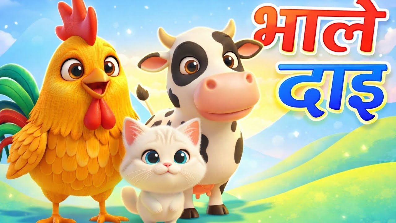 भाले दाइ | Nepali Rhyme Collection | बाल गीत | Kids Songs in Nepali