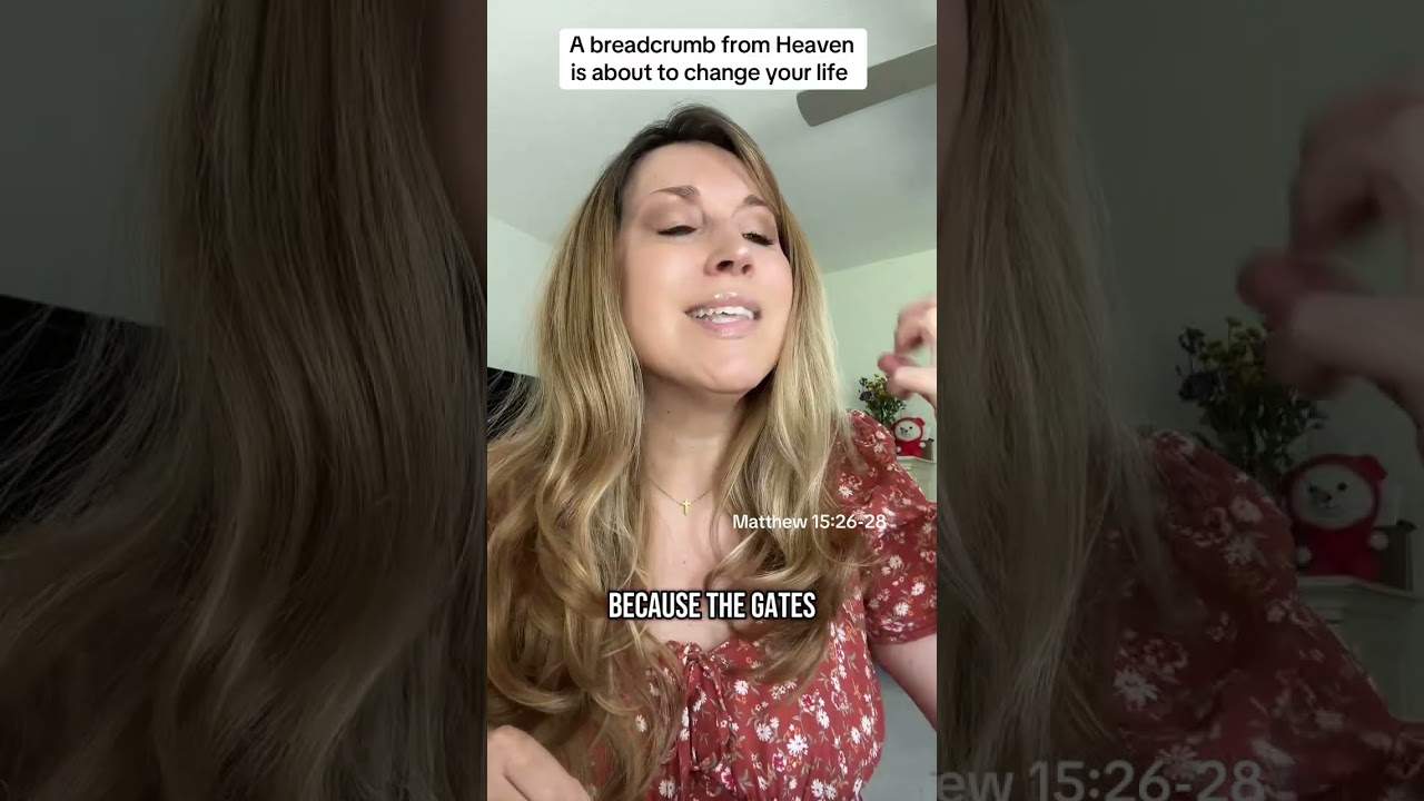 A breadcrumb from Heaven is going to change your life