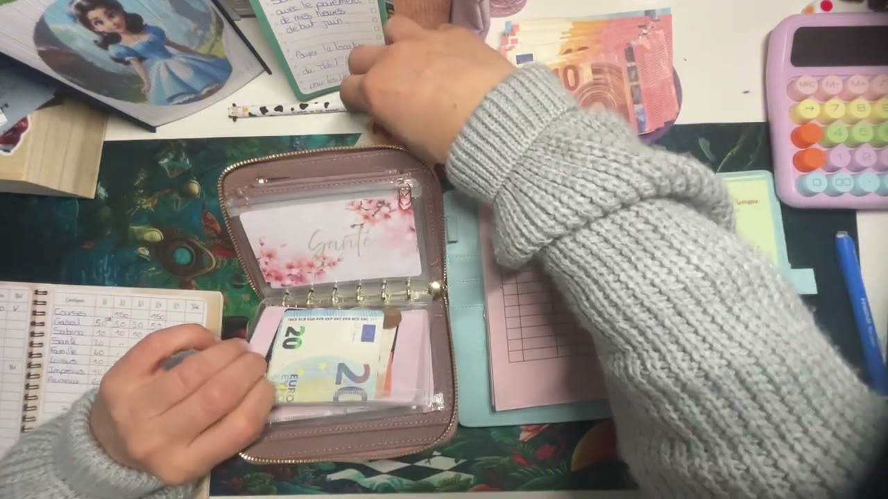Budget et remplissage de mars #budget #enveloppesbudget #epargner 