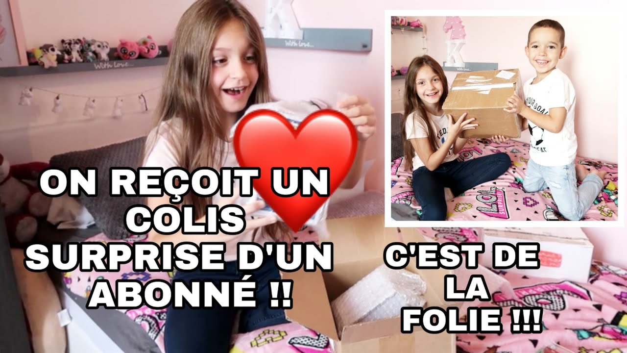 UN COLIS SURPRISE D'UN ABONNE - C'EST DE LA FOLIE !!!!!