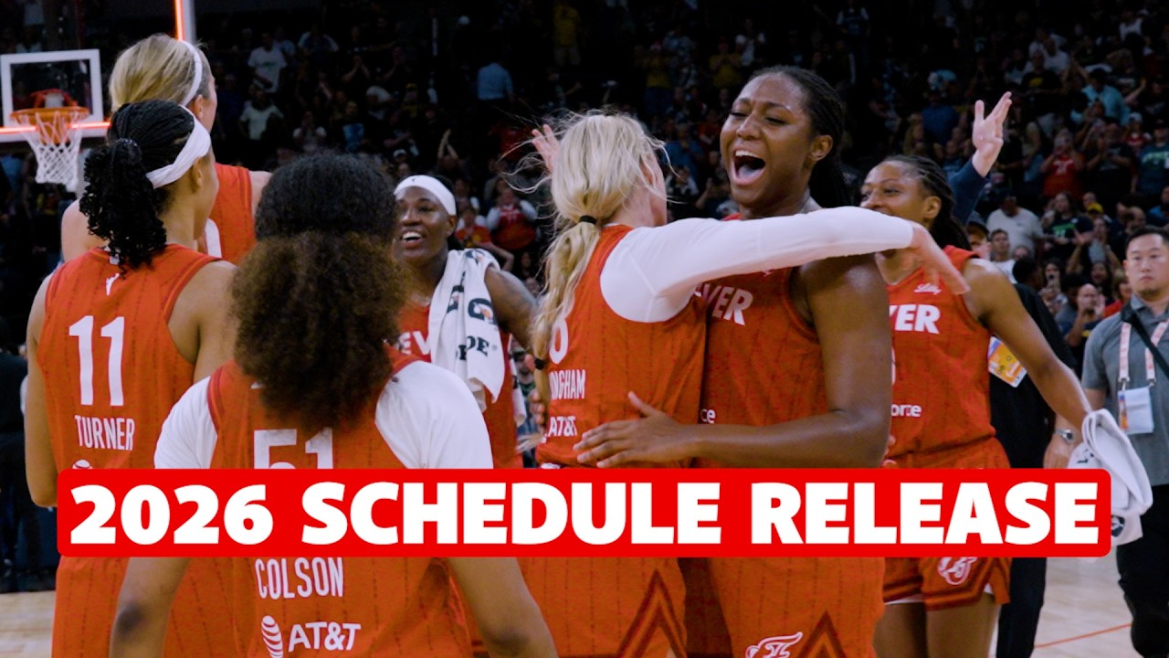 INDIANA FEVER 2026 Schedule Release 🔥 Mark Your Calendars, We Can't Wait To See You This Season