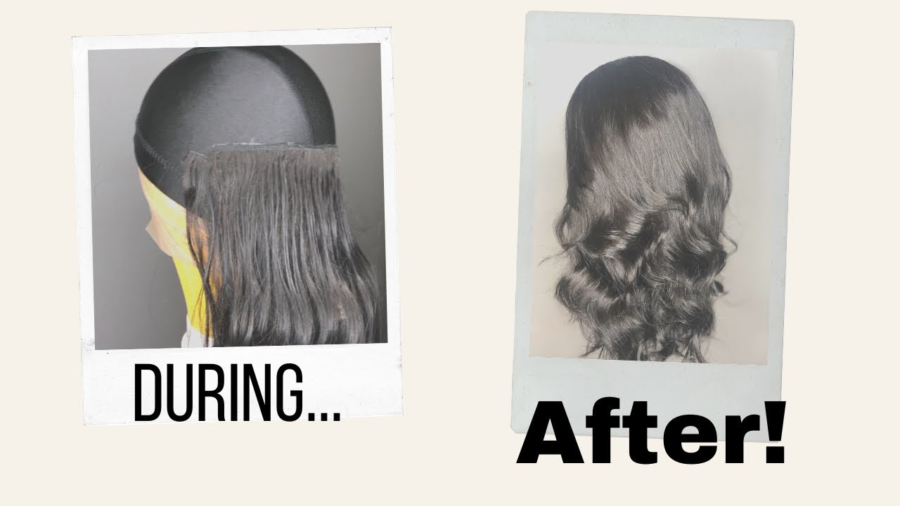 How To: Quick Weave U-part Wig Tutorial | Layered Cut