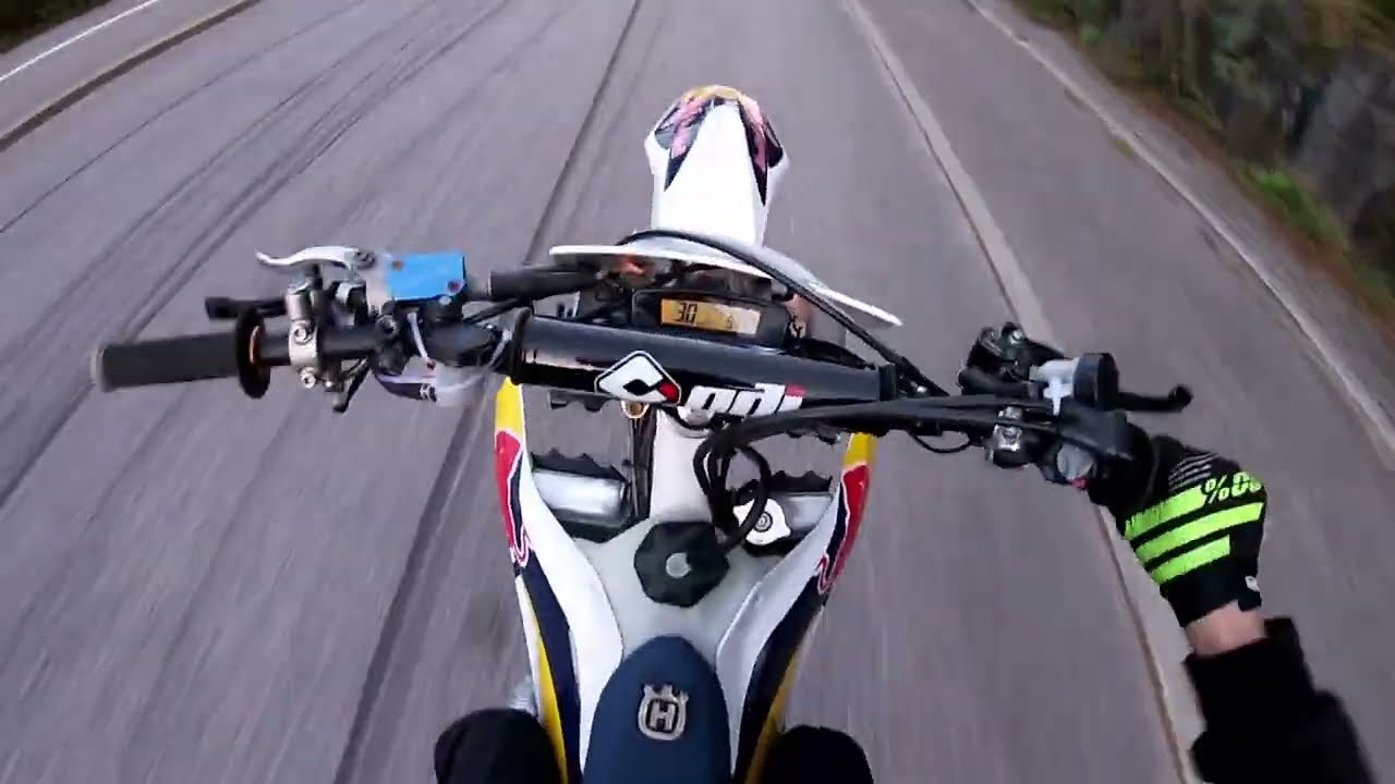 Husqvarna FE450 | Fender Scrapes 12 O´Clock