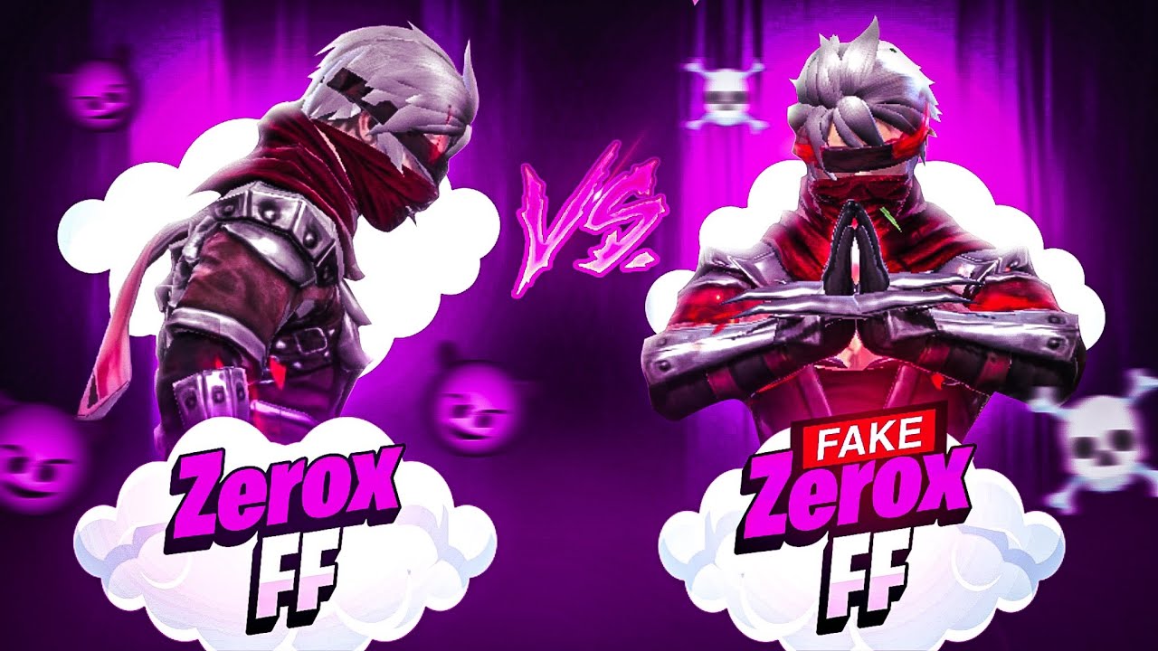 FAKE Zerox FF Tried to Prank Me😹But I showed him No Mercy😈🔥