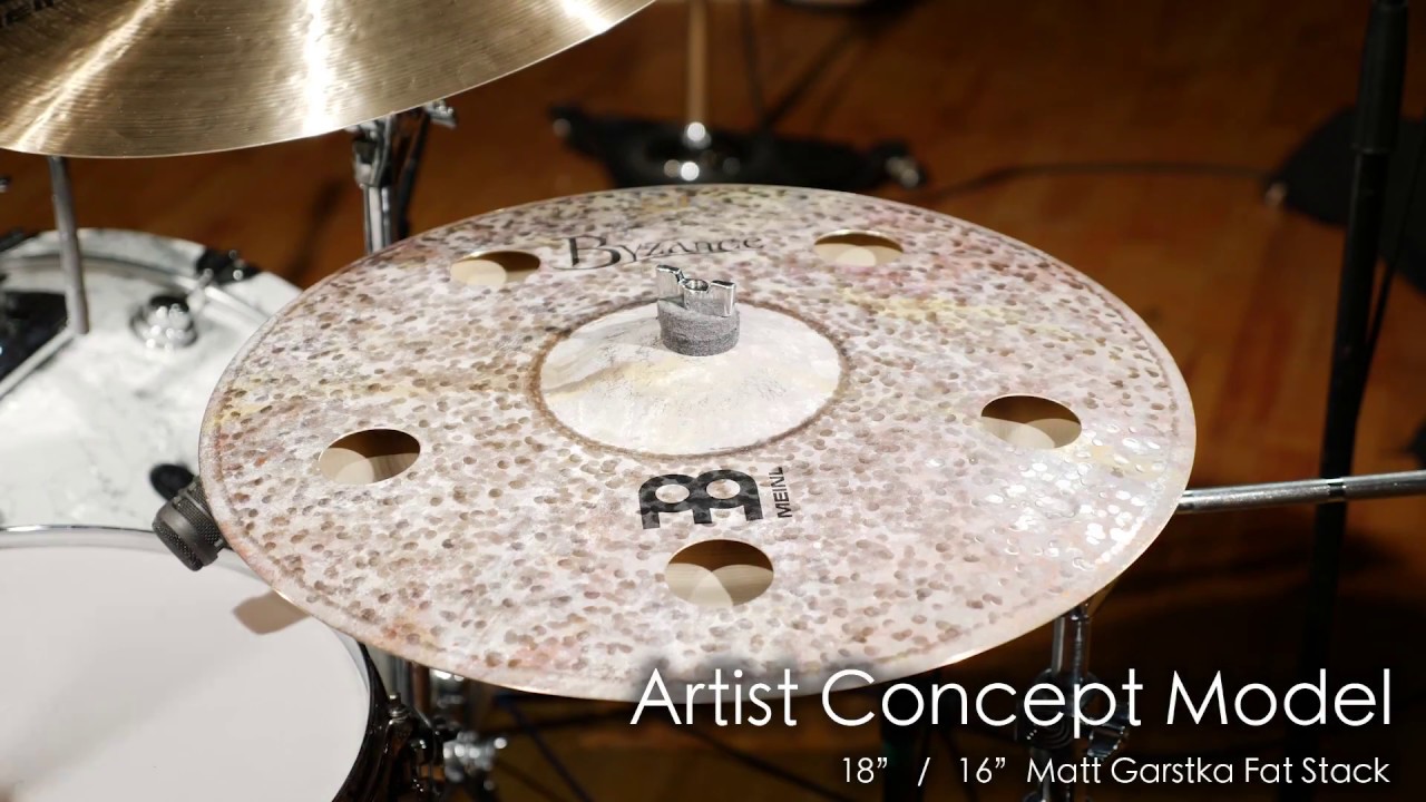 Meinl Cymbals AC-FAT Matt Garstka Artist Concept Model Fat Stack