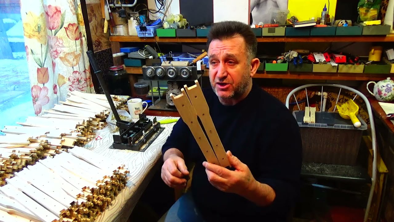 Пчелорамки с личным клеймом. Дырокол АТАМАН-втулки-клеймо.  Часть 