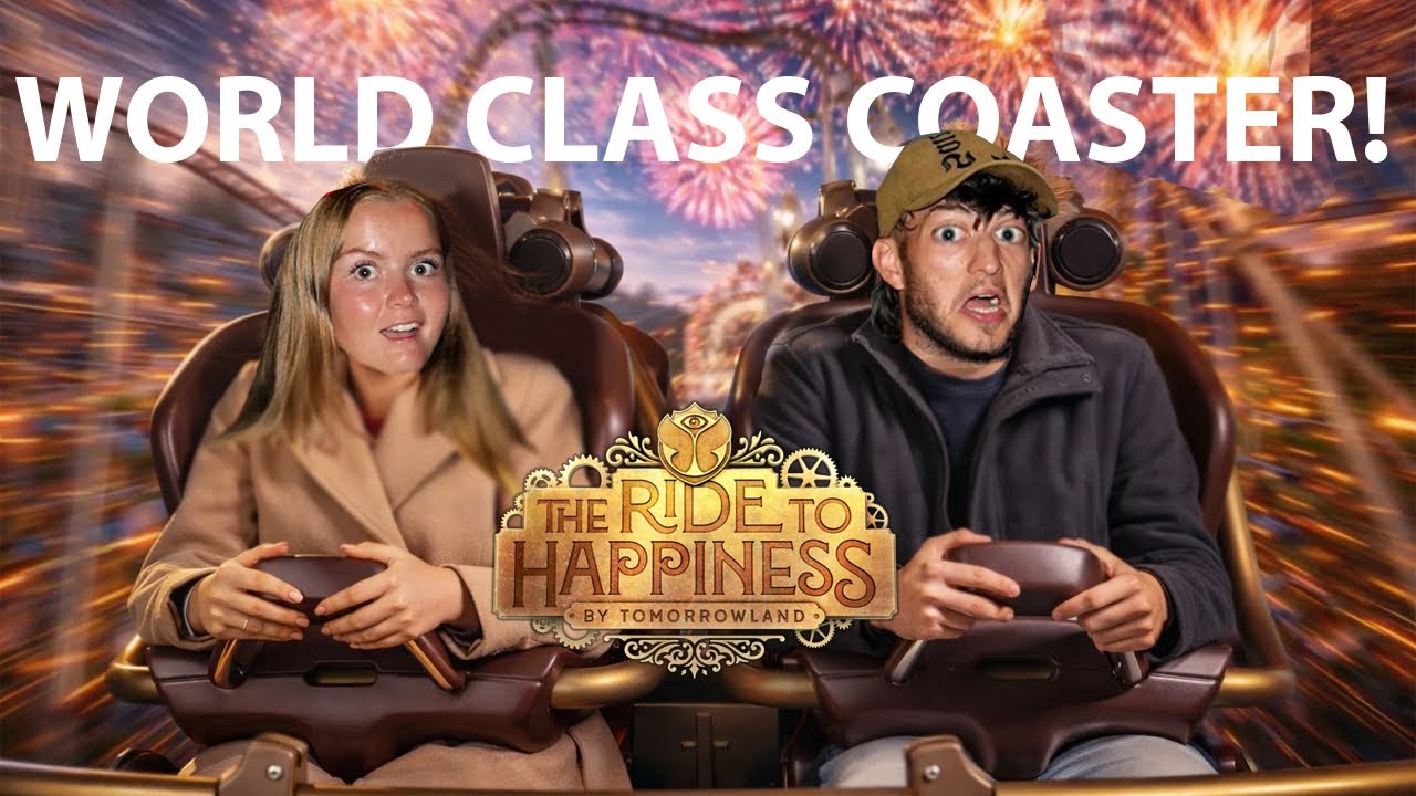 ПЕРВАЯ ПОЕЗДКА ГОДА НА RIDE TO HAPPINESS в Plopsaland Belgium POVs 2026
