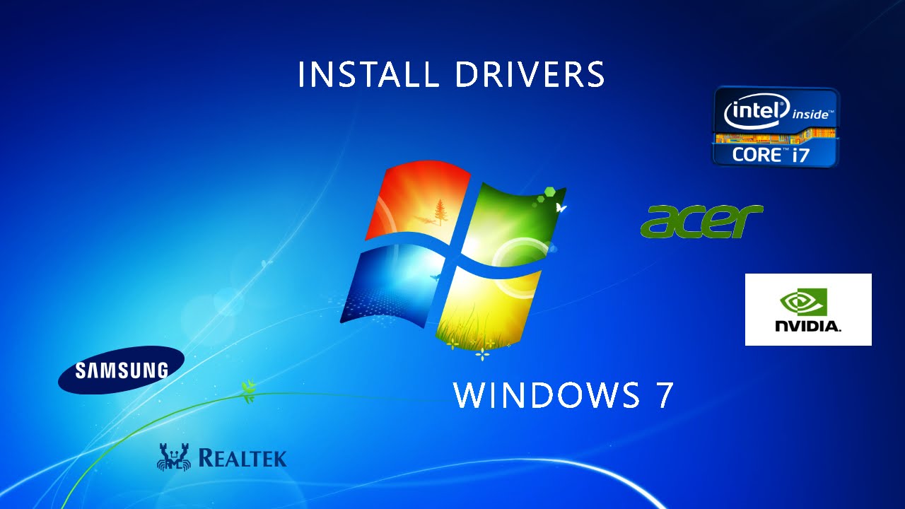Installing Drivers on Windows 7