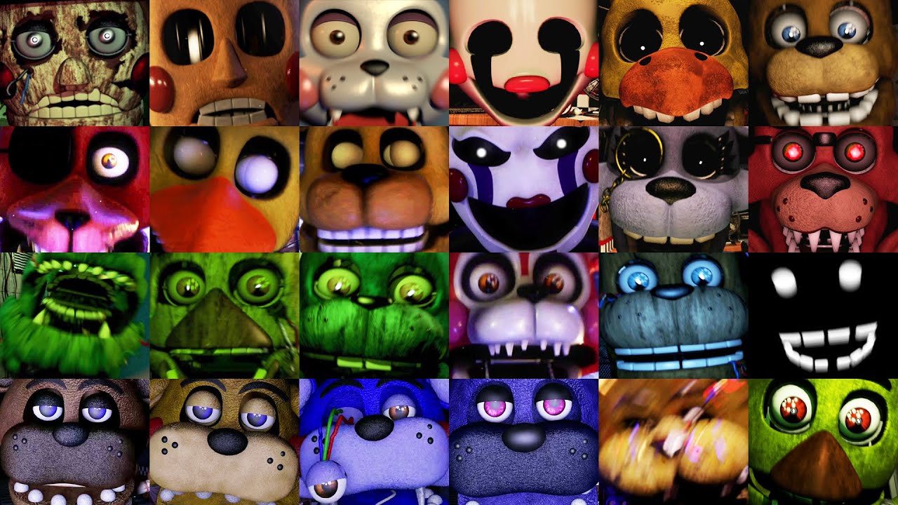 120 The Return to Freddy's Jumpscares Remake!