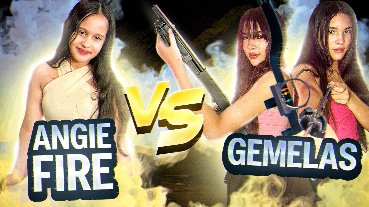 LAS GEMELAS SE DAN PVP CON ANGIE FIRE APOSTANDO SU CUENTA VERIFICADA  | Sooy Barbie