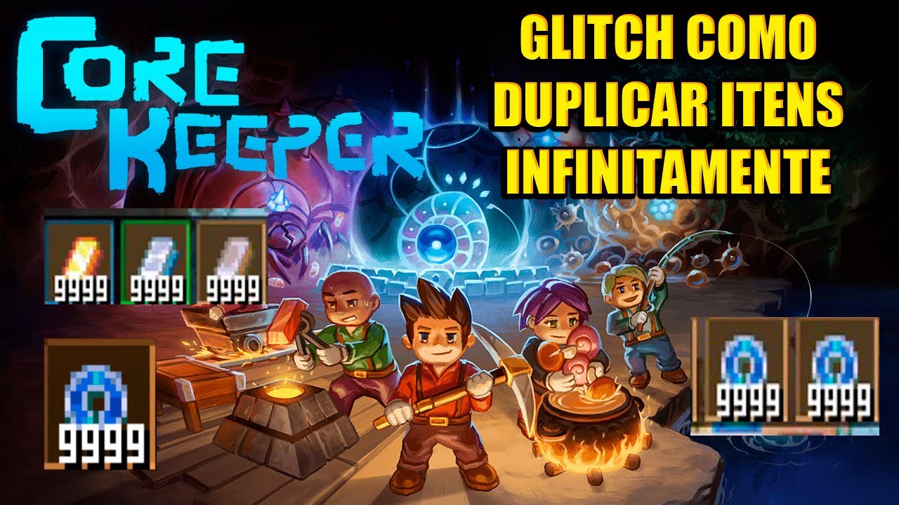 Core Keeper - GLITCH COMO DUPLICAR ITENS INFINITAMENTE! MELHOR BUG DO MOMENTO (PS4)(PS5) (PC)