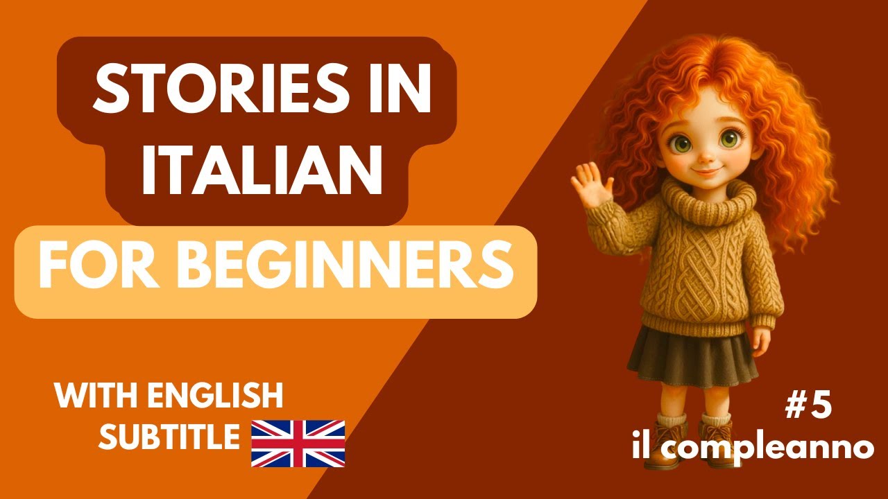 Episode 5- Learn Italian through Stories for Beginners with English subtitles