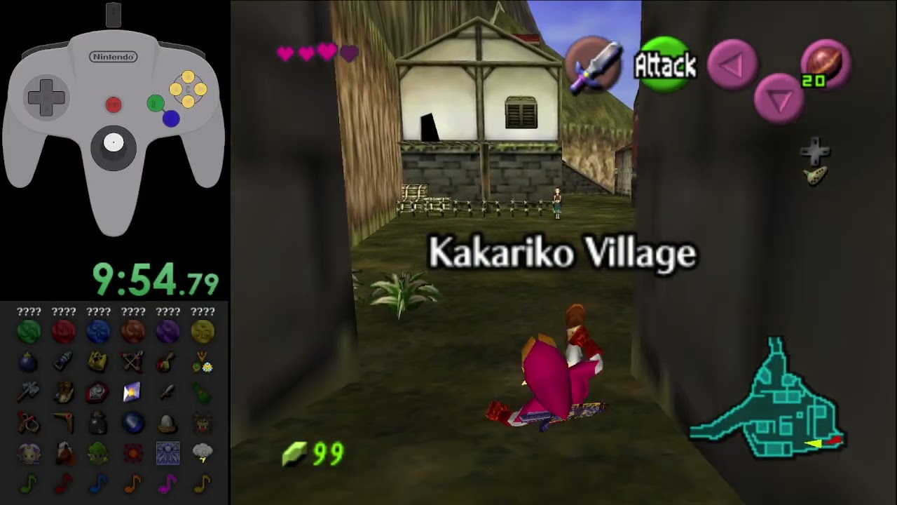 Zelda: Ocarina of Time - Randomizer Seed 5 [N64]