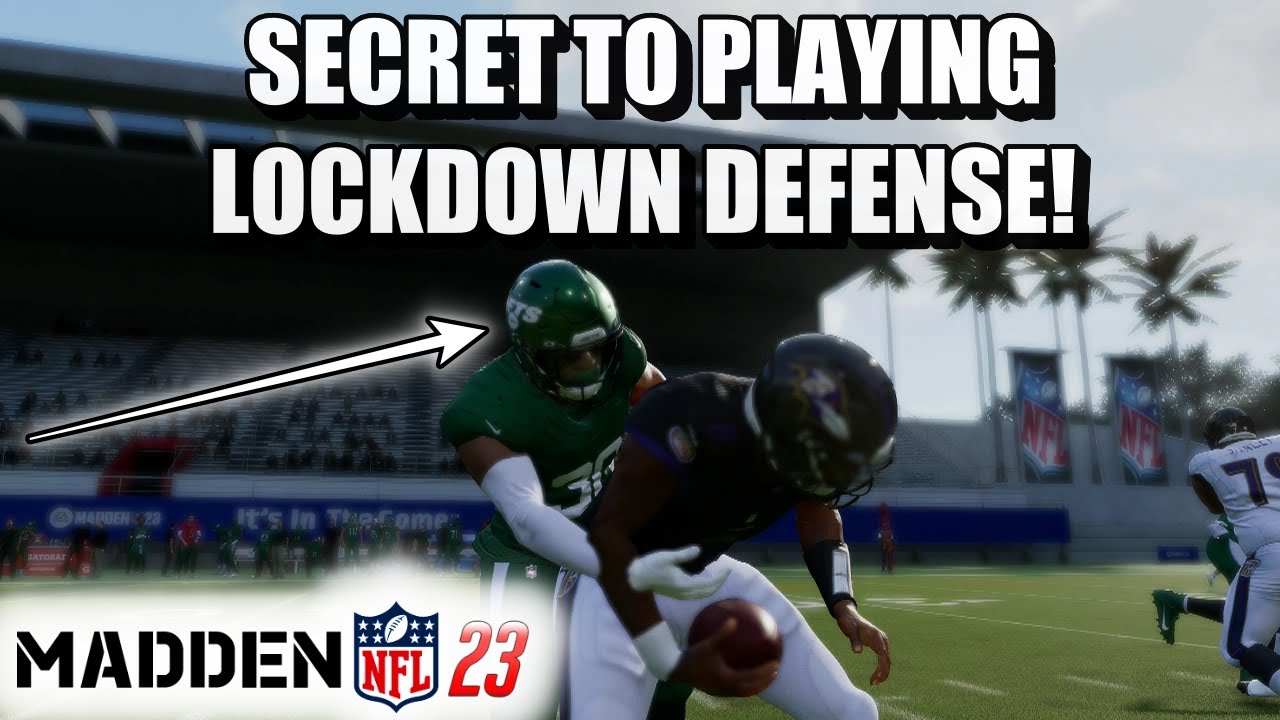 THE SECRET TO LOCKDOWN DEFENSE & UNSTOPPABLE BLITZES IN MADDEN 23!
