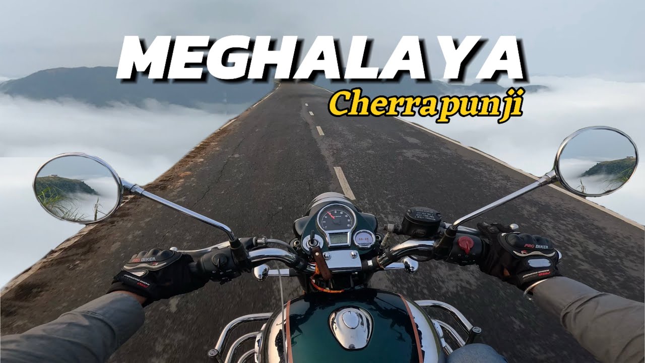Off Beat Places Of Meghalaya/Cherrapunji| Guwahati to Meghalaya On My Classic 350 | North East India