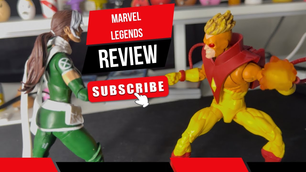Marvel Legends Rogue & Pyro 2 Pack Review 