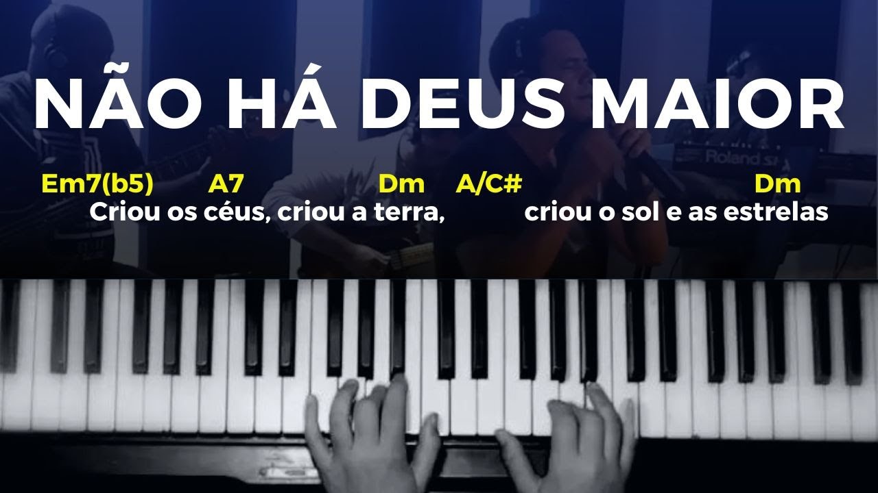 Não há Deus Maior - Comunidade Evangélica de Nilópolis - Aula de Teclado