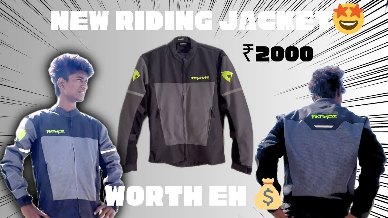 ₹2000 Worth-ah?! 😱 | Scimitar Riding Jacket Review| solo Throttler | tamil